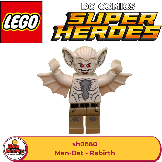 LEGO® DC Super Heroes Batman Man-Bat Minifigure (sh0660)