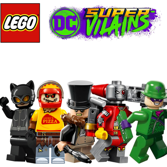 LEGO® Batman Villains Minifigures – Pick Your Character | Genuine DC | UK Seller