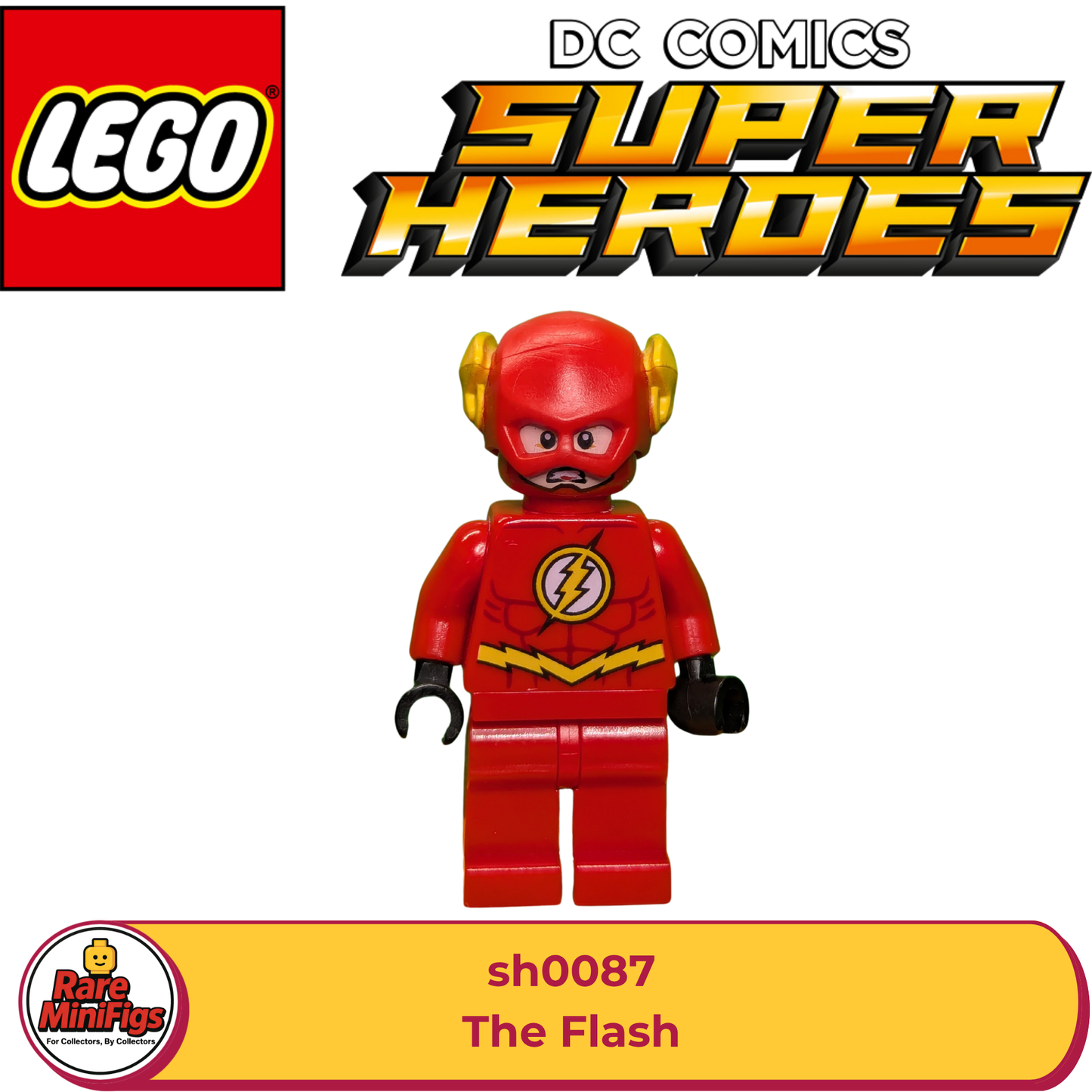 LEGO® DC Super heroes Justice League The Flash minifigure (sh0087)