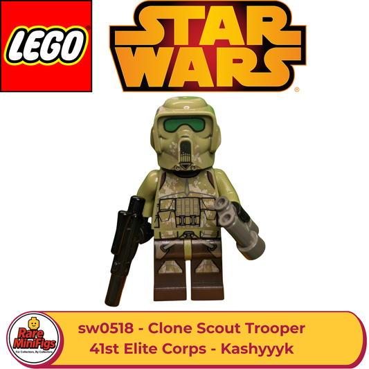 LEGO® Star Wars Clone Scout Trooper sw0518 Kashyyyk 41st Elite Corps