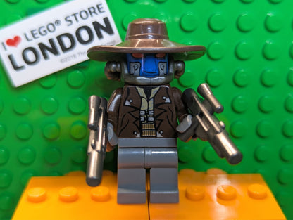LEGO Star Wars Minifigure sw0285 Cad Bane - Dark Bluish Gray Hands and Legs
