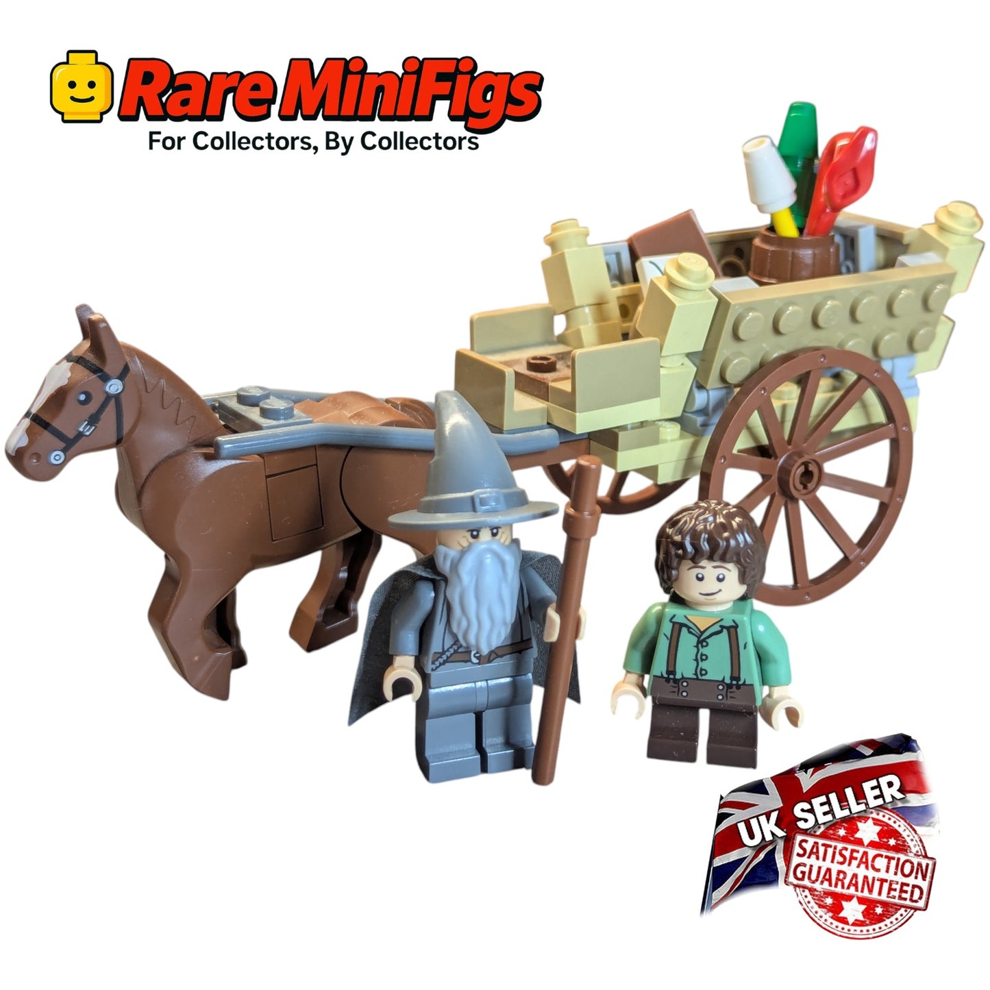 LEGO 9469 Lord of the Rings Gandalf Arrives | Used Set 99% Complete